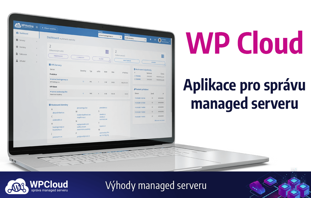 Výhody managed serveru