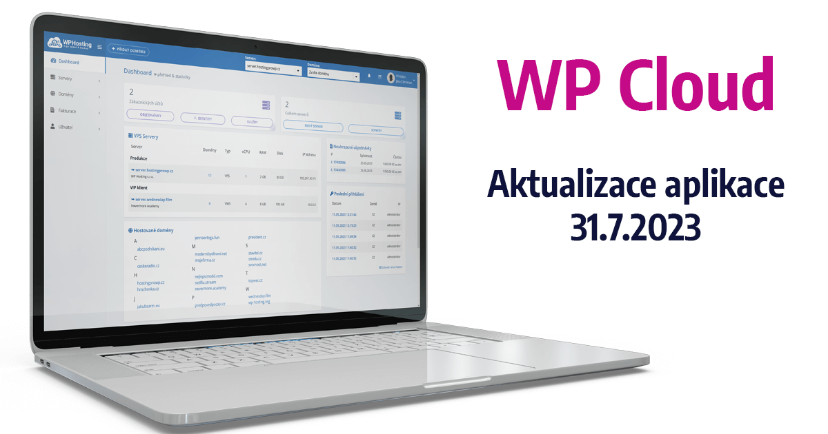 Aktualizace 31.7.2023